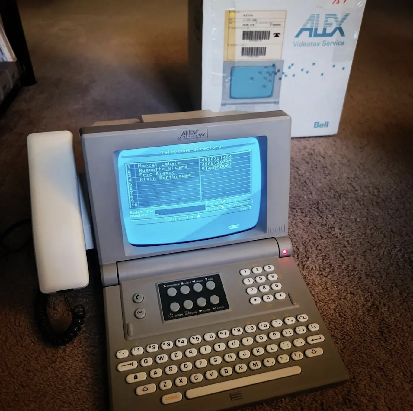 image of an alextel computer